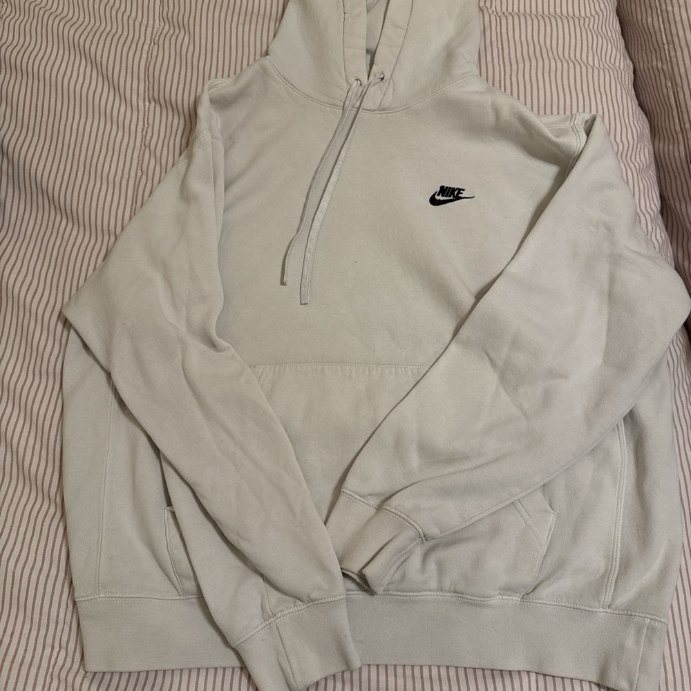 Nike Cream Half-Zip Pullover Sweater